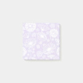 Zachte bloei (wit | Lavendel) Post-it® Notes (Voorkant)