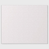 Zachte bloei (wit | Roze) Cadeaupapier (Vlak)