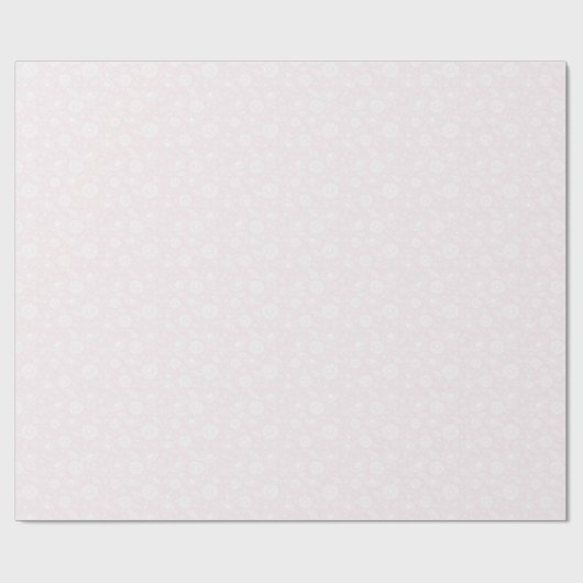 Zachte bloei (wit | Roze) Cadeaupapier (Vlak)