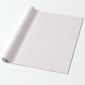 Zachte bloei (wit | Roze) Cadeaupapier (Uitgerold)