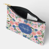 Zachte bloem accessoire tas (Open)