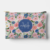 Zachte bloem accessoire tas (Voorkant)