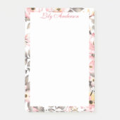 Zachte bloem post-it® notes (Voorkant)