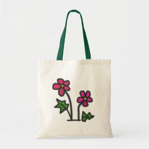 Zachte bloem tote bag