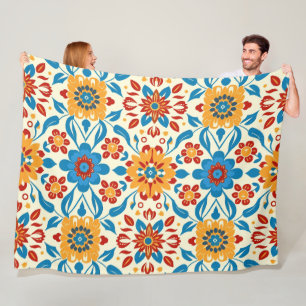 Zachte bloemblaadjes Whispers 60x80 Fleece Deken