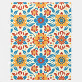 Zachte bloemblaadjes Whispers 60x80 Fleece Deken (Voorkant)