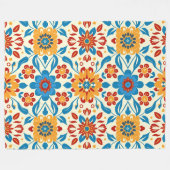 Zachte bloemblaadjes Whispers 60x80 Fleece Deken (Voorkant (Horizontaal))