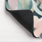 Zachte Bloemen Abstracte Bloem Muismat (Hoek)