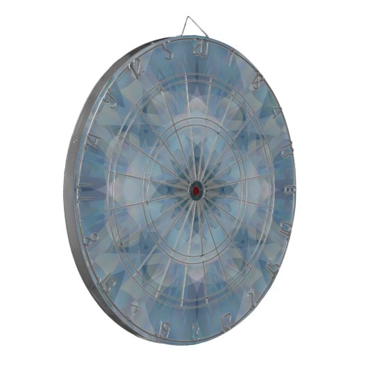 Zachte bloemen dartbord (Voorkant Links)