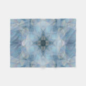 Zachte bloemen fleece deken (Voorkant (Horizontaal))