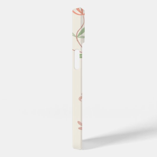 Zachte Bloemen iPhone Case (Achterkant / Rechts)