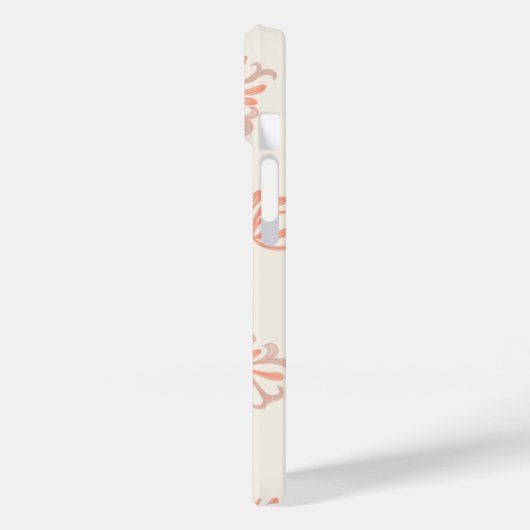 Zachte Bloemen iPhone Case (Achterkant / Links)