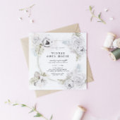 Zachte Bloemen Winter Open Huis Plein Kaart