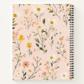 Zachte bloemenbrieven aan mijn dochter Spiral Noti Notitieboek (Achterkant)