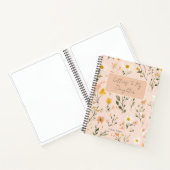 Zachte bloemenbrieven aan mijn dochter Spiral Noti Notitieboek (Binnen)