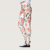 Zachte Bloemendromen Leggings (Links)