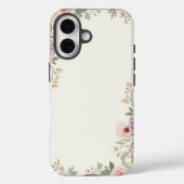 Zachte bloemenelegantie Case-Mate iPhone case (Achterkant)