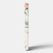 Zachte bloemenelegantie Case-Mate iPhone case (Achterkant / Links)