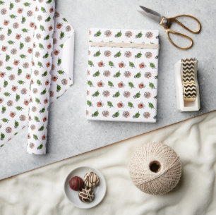 Zachte Bloemige Tuin Cadeaupapier
