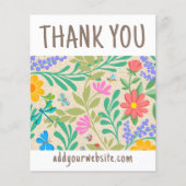 Zachte Bloemrijke Natuur Dank U Voor Uw Aankoop (Voorkant)