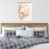 Zachte Bloesem Dromen Canvas Afdruk (Insitu (Slaapkamer))