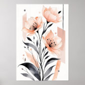 Zachte Bloesem Harmonie Poster (Voorkant)