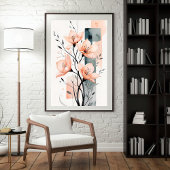 Zachte Bloesem Harmonie Poster
