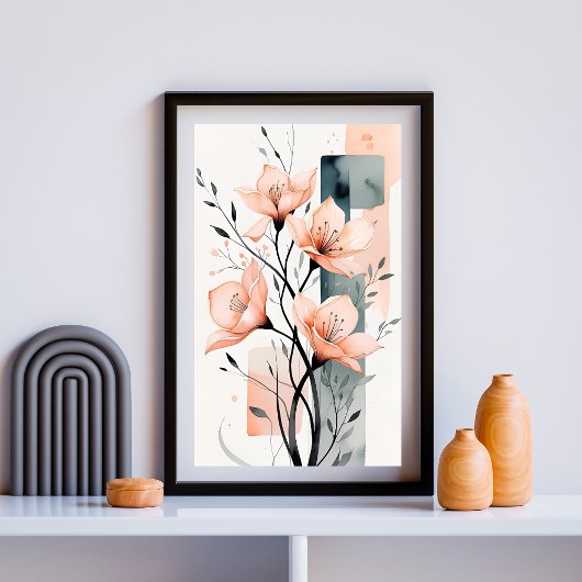 Zachte Bloesem Harmonie Poster
