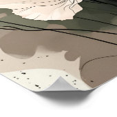 Zachte bloesem serie poster (Hoek)