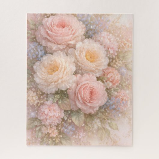 Zachte bloesemdromen legpuzzel (Verticaal)