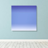 Zachte Blues Verpakt Canvas Afdruk (Insitu (Houten vloer))
