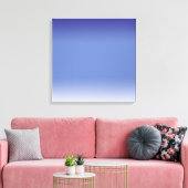 Zachte Blues Verpakt Canvas Afdruk (Insitu (Woonkamer))