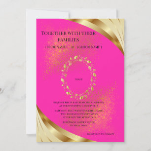Zachte Blush Achtergrond Luxe Design Kaart