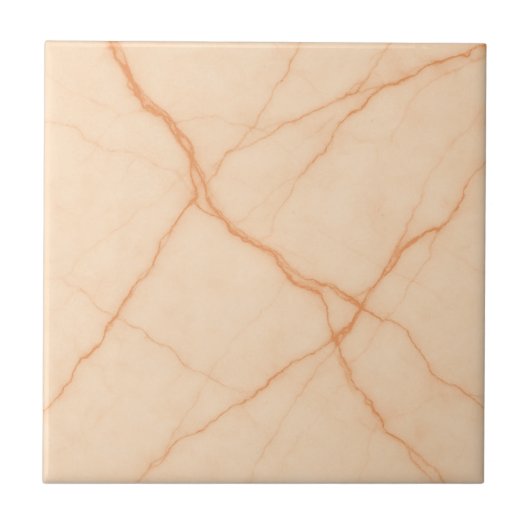 Zachte Blush Ader – Licht Marmer Effect Tegel Tegeltje (Voorkant)