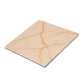 Zachte Blush Ader – Licht Marmer Effect Tegel Tegeltje (Zijkant)
