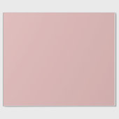 Zachte Blush Roze Effen Cadeaupapier (Vlak)