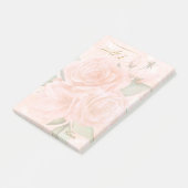 Zachte Blush-Rozen ID828 Post-it Notes (Schuin)