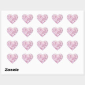 Zachte bokeh glitter schittert hart sticker (Vel)