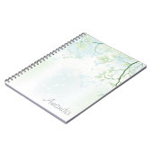 Zachte bomen en bladeren Notitieboek (Linkerzijde)