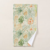 Zachte botanische droom bad handdoek (Handdoek)
