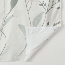 Zachte Botanische – Minimalistische Pastel Wilde B Wandkleed