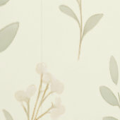 Zachte Botanische Nursery Wallpaper – Neutraal Gro Behang (Zoom)