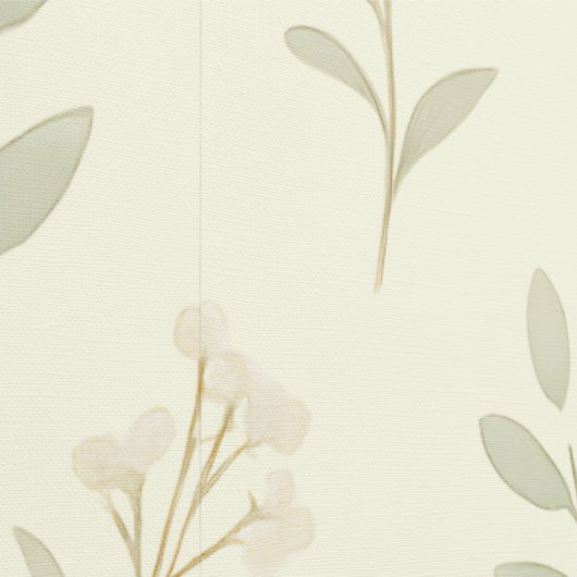Zachte Botanische Nursery Wallpaper – Neutraal Gro Behang (Zoom)