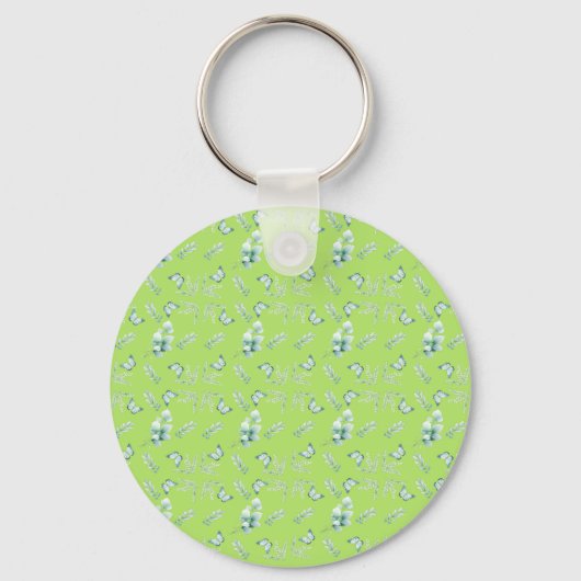 zachte botanische sleutelhanger (Voorkant)