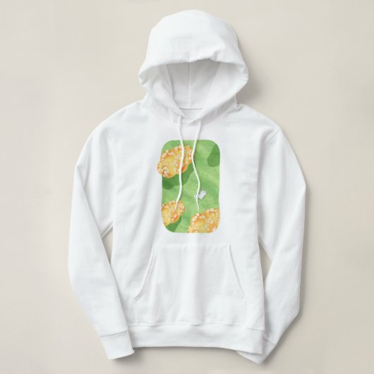 zachte broodwolken hoodie (Design voorkant)