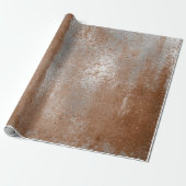 Zachte, bruine maroon Rust Wrap, versteld Cadeaupapier (Uitgerold)