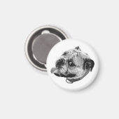 Zachte Bulldog Magneet (Voorkant / Achterkant)