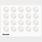 Zachte Bunny Enveloppen Zegels sticker labels (Vel)