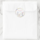 Zachte Bunny Enveloppen Zegels sticker labels (Tas)