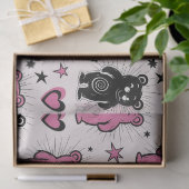 Zachte Cartoon Teddybeer Patroon Tissuepapier (Geschenk)